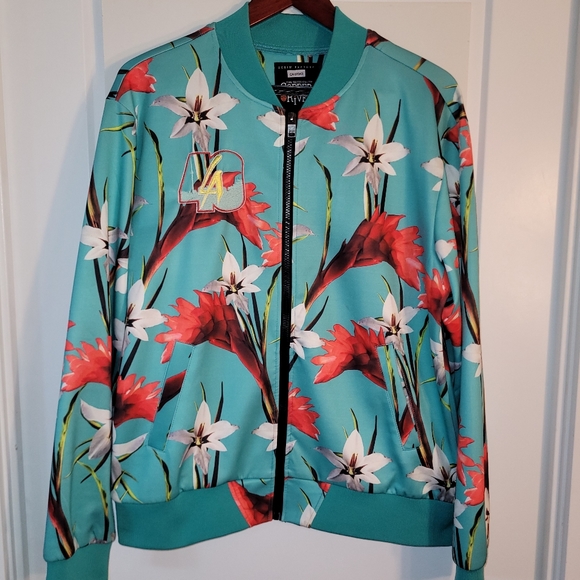 Flower Jacket Mens Large - Picture 8 of 8